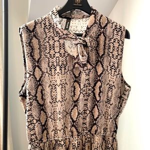 Venti6 snake skin dress
